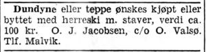 Annonse fra O. J. Jacobsen i Adresseavisen 8.10. 1942.jpg