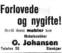 333. Annonse fra O. Johansen i Indhereds-Posten 19.10. 1923.jpg