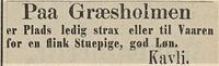 358. Annonse fra O. Kavli i Tromsø Stiftstidende 01.03.1883.jpg