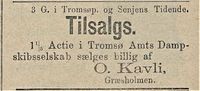 366. Annonse fra O. Kavli i Tromsø Stiftstidende 14.04.1887.jpg