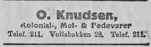 Annonse fra O. Knudssen i Ny Tid 1914.jpg