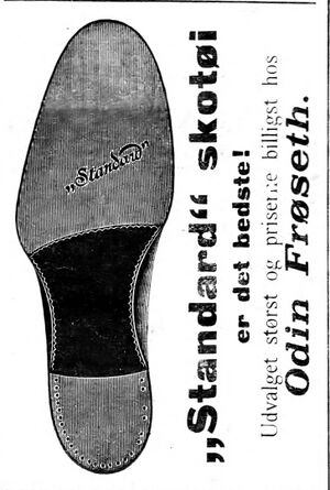 Annonse fra Odin Frøseth i Indtrøndelagen 20.6.1906.jpg