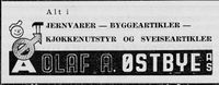 190. Annonse fra Olaf A. Østbye AS i Norsk Militært Tidsskrift nr. 11 1960 (1).jpg