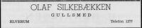 106. Annonse fra Olaf Silkebækken i Norsk Militært Tidsskrift nr 11 1960.jpg
