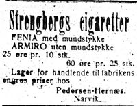485. Annonse fra Pedersen- Hernes, Narvik i Haalogaland 1007 1913.jpg