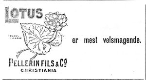 Annonse fra Pellerin Fils & Co i Nordtrønderen 10.6. 1914.jpg