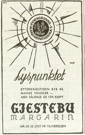 Annonse fra Porsgrunns Margarinfabrikk i Friheten 01.05.1947.jpg
