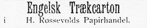 Annonse fra Røssevolds Papirhandel i Søndmøre Folkeblad 8.1.1892.jpg