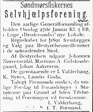 Annonse fra Søndmørsfiskernes Selvhjælpsforening i Søndmøre Folkeblad 18.1.1892.jpg