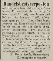 354. Annonse fra Søvikens handelsforening i Tromsø Stiftstidende 06.02.1879.jpg