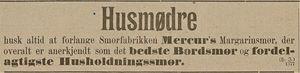 Annonse fra Smørfabrikken Mercur i Oplandenes Avis 13.04. 1895.jpg