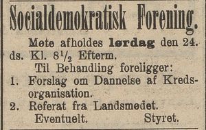 Annonse fra Socialdemokratisk Forening i Gudbrandsdølen 22.04.1909.jpg