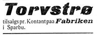 332. Annonse fra Sparbu Torvstrøfabrikk i Indtrøndelagen 16.11. 1900.jpg
