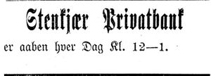 Annonse fra Stenkjær Privatbank i Mjølner 15.3.1898.jpg