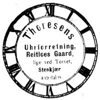 338. Annonse fra Thoresens uhrforretning i Indtrøndelagen 20.6.1906.jpg