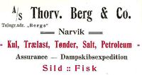 194. Annonse fra Thorv. Berg & Co. under Harstadutstillingen 1911.jpg