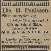 143. Annonse fra Ths. H. Poulsson i Kysten 7.12. 1905.jpg