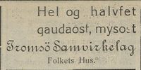 319. Annonse fra Tromsø Samvirkelag i Nordlys 18.10. 1923.jpg