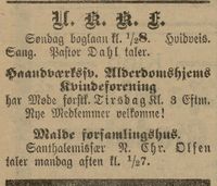 135. Annonse fra U.K.K.F i Stavanger Aftenblad 10.02.1906.jpg