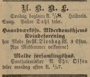 Annonse fra U.K.K.F i Stavanger Aftenblad 10.02.1906.jpg