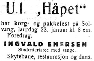 Annonse fra U. L. Håpet i Inntrøndelagen 20.1. 1926.jpg