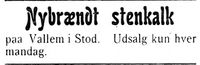 341. Annonse fra Vallem kalkverk i Indtrøndelagen 20.6.1906.jpg