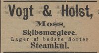178. Annonse fra Vogt & Holst i Kysten 18.01.1905.jpg