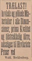 459. Annonse fra Wald. Mecklenborg i Lofot-Posten 27.07.1885.jpg