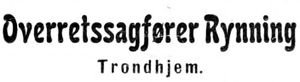 Annonse fra advokat Rynning i Indtrøndelagen 20.6.1906.jpg