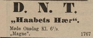 Annonse fra avholdslaget Haabets Hær i Gjengangeren 29.05.1906.jpg