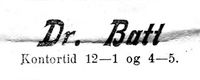 37. Annonse fra dr. Batt i Nordtrønderen 10.6. 1914.jpg