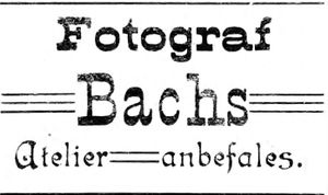 Annonse fra fotograf Bach i Indtrøndelagen 20.6.1906.jpg