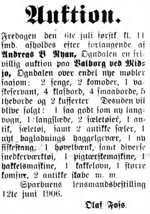 Annonse fra lensmannen i Sparbu 20.6.1906.jpg