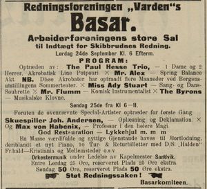 Annonse fra redningsforeningen Varden i Fredriksstad Tilskuer 24.09. 1910.jpg