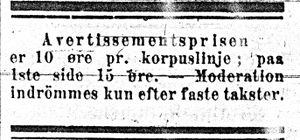 Annonse om annonsepriser i Tromsø Amtstidende 4. januar 1900.jpg