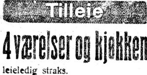 Annonse om leilighet i Inntrøndelagen 20.1. 1926.jpg