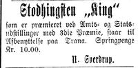 452. Annonse om parringsklar hingst i Indtrøndelagen 18.4.1900.jpg