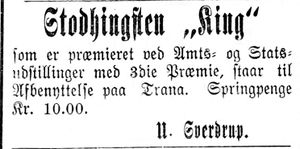 Annonse om parringsklar hingst i Indtrøndelagen 18.4.1900.jpg