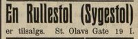 343. Annonse om rullestol til salgs i Fredriksstad Tilskuer 24.09. 1910.jpg