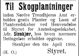 Annonse om skogplanting i Indtrøndelagen 18.4.1900.jpg