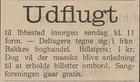 Oppslag i Haalogaland 21. juni 1902.