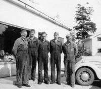 Ansatte på 1950-tallet.