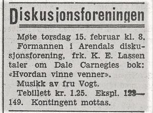 Arendals diskusjonsforening 1940.jpg