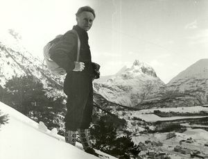 Arne på Nebba for å teste ein ny kolleksjon. Foto Bodil.jpg