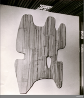 Relieff av Arthur Gustavson fra 1962 i spisesalen. Foto: Norsk Teknisk Museum (1962).