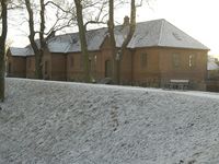 Artillerigården sett fra nord.