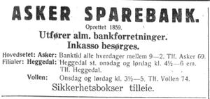 Asker Sparebank annonse 1934.jpg