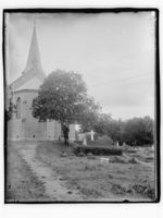 6. Asker kirke. Eksteriør - NB MS G4 0634.jpg