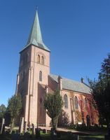 Asker kirke fotografert i 2012. Foto: Stig Rune Pedersen