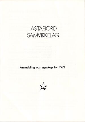 Astafjord Samvirkelag - Årsmelding og regnskap 1971 0003.jpg